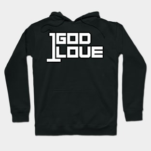 1 god 1 love Hoodie